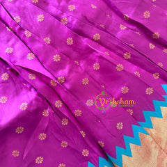 Purple Indian Traditional Girls Lehenga-VS937