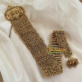 AD stone Lakshmi Billai -Cluster Ghungroo Temple Jada Billai -G7494