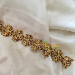 Gold Look Alike Lakshmi Billai -Ghungroo-G7491