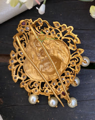 CZ Stone Lakshmi Billai -Temple Jada Billa -Single -G2568