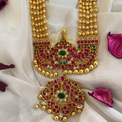 Precious Jadau Kundan Pendant Malai -J469