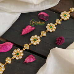 Precious Jadau Kundan Sheeshphool-Hair Accessory-J466