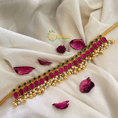 Jadau Kundan Paisley Neckpiece-J484