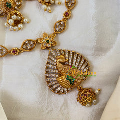 Premium AD Stone Short Neckpiece-G6500