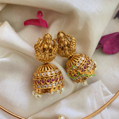 Premium AD Stone Pendant Hasli Choker-G3958