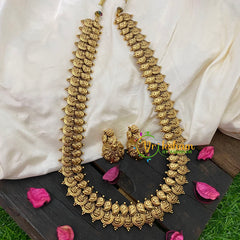 Premium AD Stone Lakshmi Kaasumalai Haram-G5334