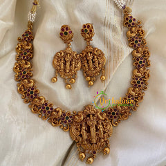 Premium Shri Vishnu Short Neckpiece-G4001