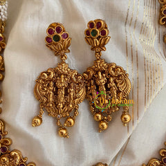 Premium Shri Vishnu Short Neckpiece-G4001