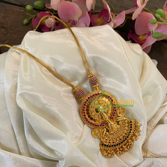 Traditional Kerala Pendant Short Neckpiece-G8730