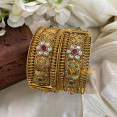 Premium AD Stone Bridal Bangle-Screw Type Bangles-G1812