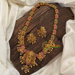 Precious Jadau Kundan Lakshmi Haram -J1151