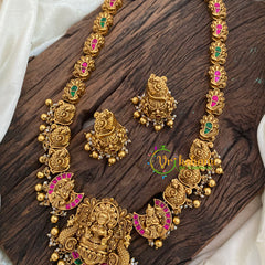 Precious Jadau Kundan Lakshmi Haram -J1151