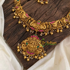 Precious Jadau Kundan Lakshmi Haram -J1152