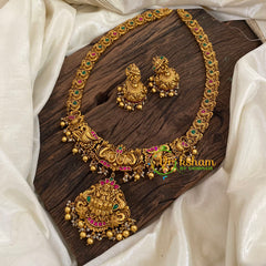 Precious Jadau Kundan Lakshmi Haram -J1152