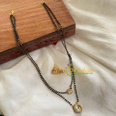 AD Stone Kundan Pendant Mangalsutra-Oblong -G6154