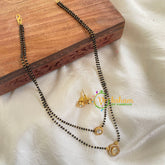 AD Stone Kundan Pendant Mangalsutra-Pentagon -G6155