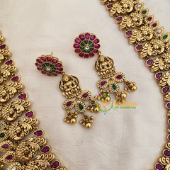 Premium Peacock Bridal Haram-Temple Haram-G5450