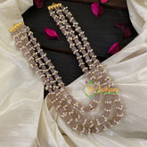 Grey Layered Bead Malai -G8907