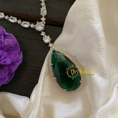 Deepika Padukone Oscar Look Neckpiece-Green -G7696