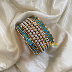Silk Thread Kundan Bridal Bangle-G6231