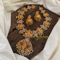 Shri Vishnu Dasavathar Neckpiece -G9639