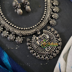 Kolhapuri Temple Neckpiece- Lakshmi -S447