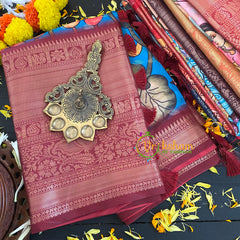 Blue Kalamkari-The Pond-VS292