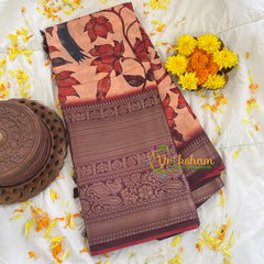 Brown Kalamkari -The Tree -VS290