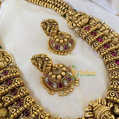 Premium 2 Layer Lakshmi Neckpiece with Mogappu-G6373