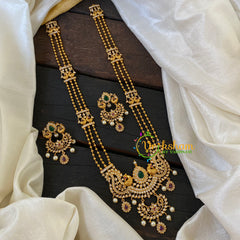 Premium AD Stone Pendant Haram -G6386