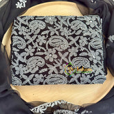 Black Chikankari Suit Material Set-VS1688