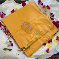 Yellow Soft Silk Saree-VS307