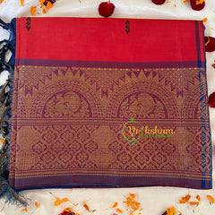 Kumkum Red Chinnalampattu Saree-VS558