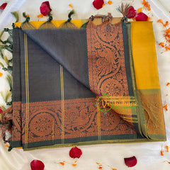 Yellow Chinnalampattu Saree-VS556