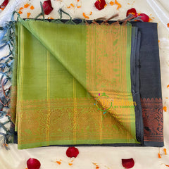 Grey Chinnalampattu Saree-VS568