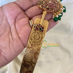 AD Stone Peacock Pendant Plain Hipbelt-G6744