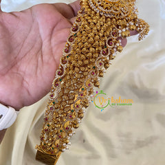 Premium AD Stone Bridal Hipbelt -G6736