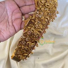 Premium Narthana Krishna Bridal Temple Hipbelt -G6733