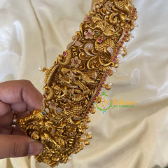 Premium Narthana Krishna Bridal Temple Hipbelt -G6733