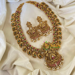 Precious Jadau Kundan Lakshmi Haram-J720