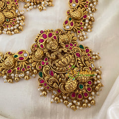 Precious Jadau Kundan Lakshmi Haram-J744
