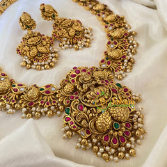 Precious Jadau Kundan Lakshmi Haram-J744