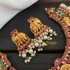 Lakshmi Jadau Kundan High Neck Choker-J713