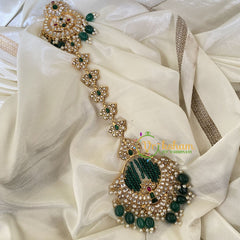 Precious Jadau Kundan Bridal Jada Billai-Hair Accessory-J726