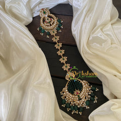 Precious Jadau Kundan Bridal Jada Billai-Hair Accessory-J726