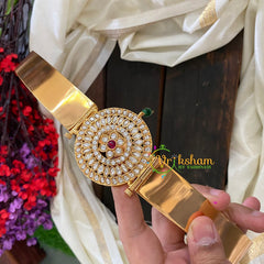 AD Stone Pendant Plain Hip Belt-G2893