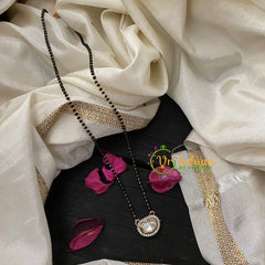 AD Stone Kundan Pendant Mangalsutra -G4549