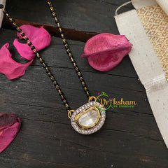 AD Stone Kundan Pendant Mangalsutra -G4549