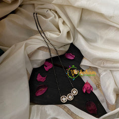 AD Stone Kundan Pendant Mangalsutra-3 stone-G4551