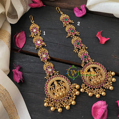 Premium AD Stone Lakshmi Maang Tikka-G4632